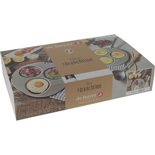  De Buyer 5612.01 Box # Brunchtime: Triblinis + Pfannenwender + Schoepfloeffel