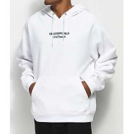 DEATHWORLD Deathworld Untamed White Hoodie