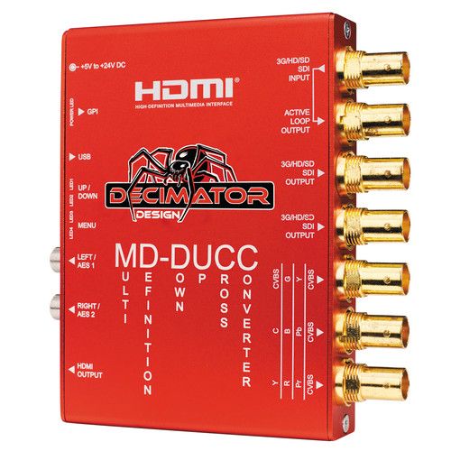  DECIMATOR MD-DUCC Multi-Definition Down Up Cross Converter