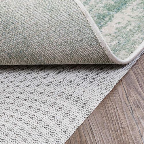  DECOMALL Non Slip Area Rug Pad Anti Skid Mat Gripper Cushion for Hard Surface Floors Protection, 2.5x9 ft