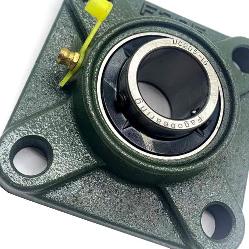  DEEPDREAM 4PSC of UCF205-16 Cast Iron Pillow Block Mounted Bearings-1 Inch Inside Diameter w/Set Screw Loc