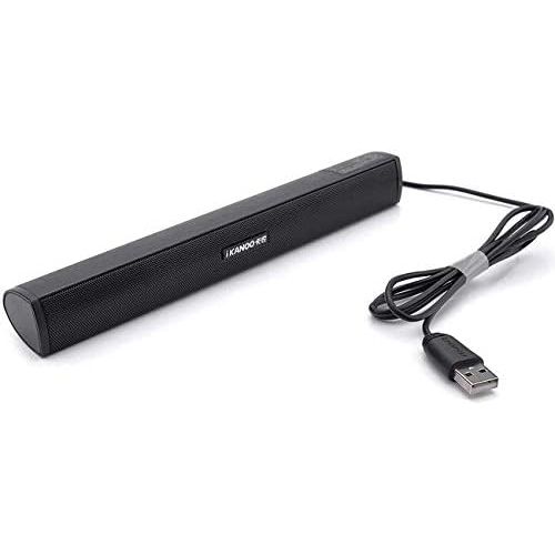  [아마존베스트]DEEPOW USB Computer Speaker, Mini Soundbar Speaker USB Power Supply, PC Speaker Stereo Sound Speaker for PC Desktop PS4 Tablets Laptop Checkout Switch - Plug and Play