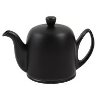 DEGRENNE - SALAM COLOR Tea Pot Black, Aluminium lid, 6 Cups , 33 oz 13/16