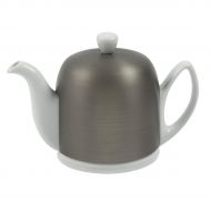 DEGRENNE - SALAM COLOR Tea Pot Zinc, Aluminium lid, 6 Cups, 33 oz 13/16