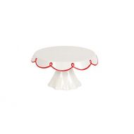 DEI Ruffle Trim Cake Stand LG