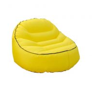 DEI QI Inflatable Lounger Air Sofa Hammock, Anti-Leak Waterproof Portable Beach Chair Couch Bed for Pool Backyard Lakeside Traveling Camping Picnics Music Festivals (Color : Yellow