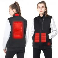 [아마존 핫딜] DEKINMAX Womens Heated Vest Lightweight Slim Fit Insulated USB Electric Heating Winter Vest (Power Bank not Included)