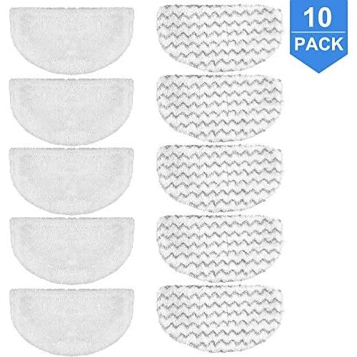  DEKIRU Steam Mop Washable Cleaning Pads Replacement for Bissell Powerfresh Steam Mop 1940 1440 1806 Series Bissell Steam Floor Mops, Compare to Part # 5938 & 203-2633 Vacuum Cleane