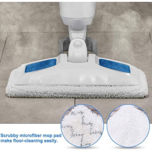  DEKIRU Steam Mop Washable Cleaning Pads Replacement for Bissell Powerfresh Steam Mop 1940 1440 1806 Series Bissell Steam Floor Mops, Compare to Part # 5938 & 203-2633 Vacuum Cleane