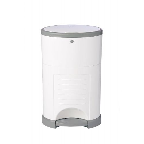  [아마존베스트]DEKOR Dekor Classic Hands-Free Diaper Pail | White | Easiest to Use | Just Step  Drop  Done | Doesn’t Absorb Odors | 20 Second Bag Change | Most Economical Refill System