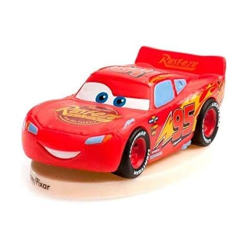  DEKORA Disney Cars Lightning McQueen Cake Topper 3 inch