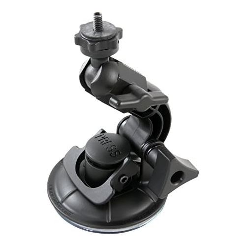  [아마존베스트]Delkin Devices Fat Gecko Double Knuckle Single Suction Cup Camera Mount