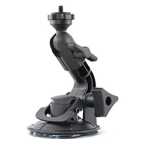  [아마존베스트]Delkin Devices Fat Gecko Double Knuckle Single Suction Cup Camera Mount