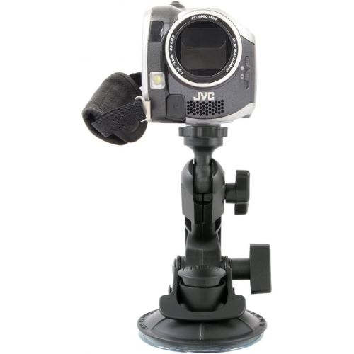  [아마존베스트]Delkin Devices Fat Gecko Double Knuckle Single Suction Cup Camera Mount