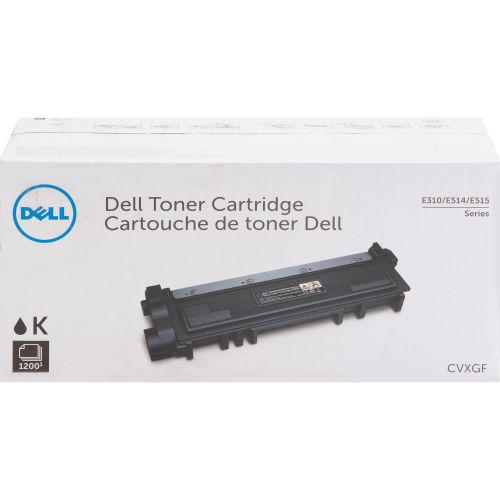 델 Dell CVXGF Toner Cartridge (OEM# 593-BBKC) (1,200 Yield) Black