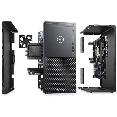 델 Dell XPS 8940 Gaming Tower PC- Intel i7-11700 - 32GB RAM, 512GB NVMe SSD + 1TB HDD - Nvidia Geforce RTX 3060 Ti 8GB 4K, DisplayPort, HDMI, DVD, AX Wi-Fi, Bluetooth, SD Card - Windows 10 Pro (Renewed)