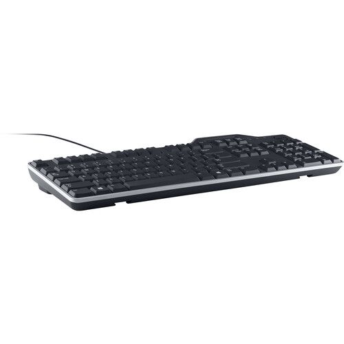 델 Dell KB813 Wired Keyboard with Smart Card Reader (Black and SIlver)