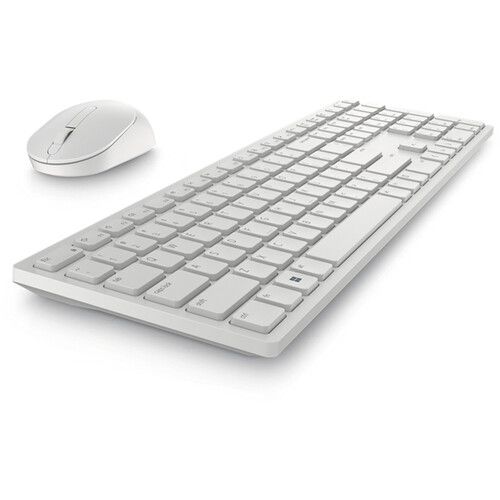 델 Dell KM5221W Pro Wireless Keyboard and Mouse Combo (White)