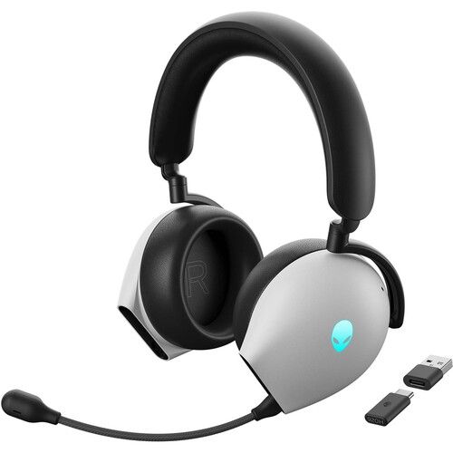 델 Dell Alienware AW920H Tri-Mode Wireless Gaming Headset (Lunar Light)