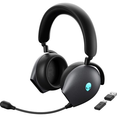 델 Dell Alienware AW920H Tri-Mode Wireless Gaming Headset (Dark Side of the Moon)