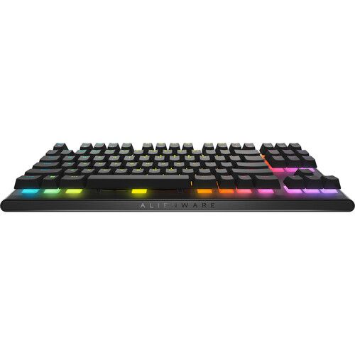 델 Dell Alienware AW420K Ten-Keyless Backlit Mechanical Gaming Keyboard (Dark Side of the Moon)