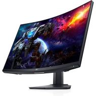 Dell S2722DGM Curved Gaming Monitor - 27-inch QHD (2560 x 1440) 1500R Curved Display, 165Hz Refresh Rate (DisplayPort), HDMI/DisplayPort Connectivity, Height/Tilt Adjustability - Black