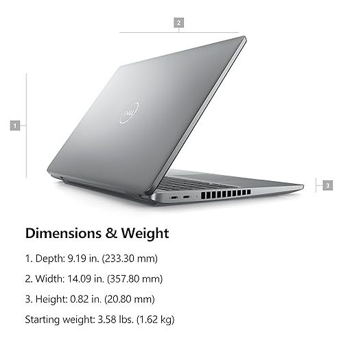 델 Dell Latitude 5550 Business AI Laptop, 15.6