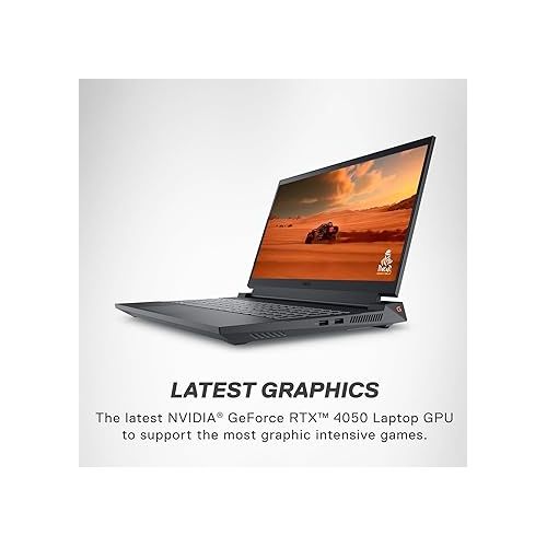 델 Dell 2023 Newest G15 Gaming Laptop, 15.6