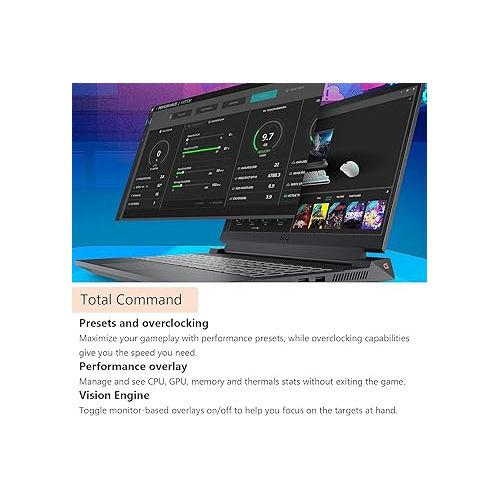 델 Dell 2023 Newest G15 Gaming Laptop, 15.6