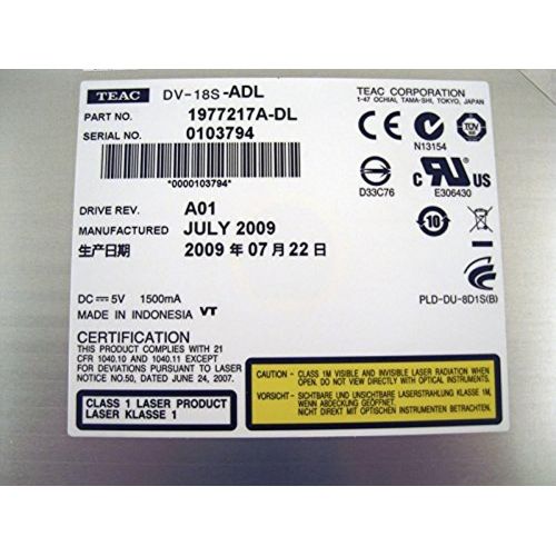 델 Dell DVD-ROM Drive DV-18S-ADL W520P Latitude E4300 E4310