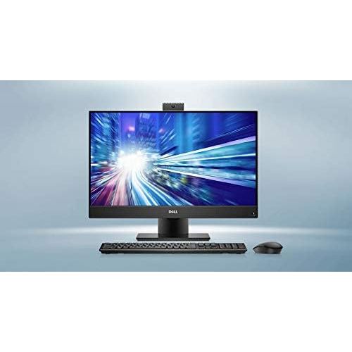 델 Dell OptiPlex 24 7470 All-in-One 256GB SSD + 2TB HD (Intel 9th Generation Processor with Turbo Boost to 4.40GHz, 16 GB RAM, 256 GB SSD + 2 TB HD, 24-inch FullHD IPS, Win 10 Pro) PC