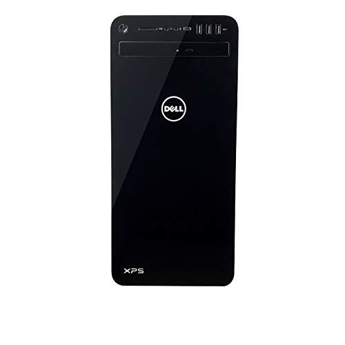 델 Dell XPS 8930-740BLK Tower Desktop - 8th Gen. Intel Core i7-8700 6-Core up to 4.60 GHz, 16GB DDR4 Memory, 2TB SATA Hard Drive, 4GB Nvidia GeForce GTX 1050Ti, DVD Burner, Windows 10