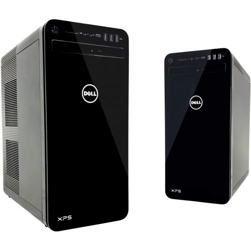 델 Dell XPS 8930-740BLK Tower Desktop - 8th Gen. Intel Core i7-8700 6-Core up to 4.60 GHz, 16GB DDR4 Memory, 2TB SATA Hard Drive, 4GB Nvidia GeForce GTX 1050Ti, DVD Burner, Windows 10