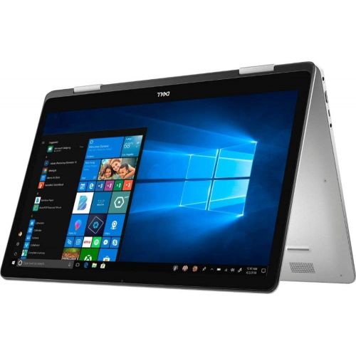 델 Dell Inspiron 7000 2-in-1 17.3 IPS FHD Touch-Screen Laptop, Intel Core i7-8565U, 16GB DDR4, 1TB HDD, NVIDIA GeForce MX150, Backlit Keyboard, Fingerprint Reader, WiFi, USB 3.1 Type