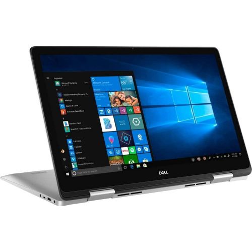 델 Dell Inspiron 7000 2-in-1 17.3 IPS FHD Touch-Screen Laptop, Intel Core i7-8565U, 16GB DDR4, 1TB HDD, NVIDIA GeForce MX150, Backlit Keyboard, Fingerprint Reader, WiFi, USB 3.1 Type