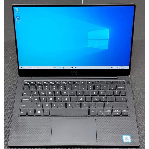 델 Dell XPS 13 9370 Laptop: Core i7-8550U, 13.3 UHD 4K Touch Display, 256GB SSD, 8GB RAM, Fingerprint Reader, Backlit Keyboard, Windows 10 (Silver)