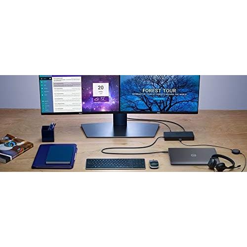 델 Dell WD19 130W Docking Station (with 90W Power Delivery) USB-C, HDMI, Dual DisplayPort, Black