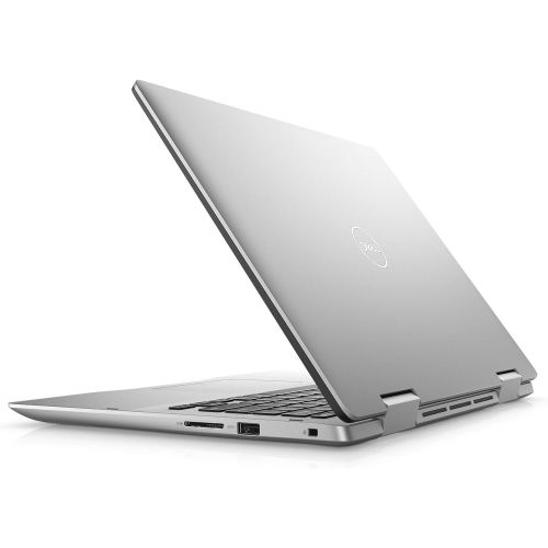 델 Dell Inspiron 2-in-1 Laptop LED-Backlit Touch Display, i7-8565U, 8GB 2666MHz DDR4, 256 GB m.2 PCIe SSD, 14, Silver, Alexa Built-In (i5482-7069SLV-PUS)