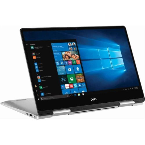 델 2019 Dell Inspiron 7000 13.3 FHD Touchscreen 2-in-1 Laptop, Intel Quad Core i5-8265U Upto 3.9GHz, 8GB DDR4 RAM, 256GB SSD, Backlit Keyboard, Fingerprint Reader, USB-C, HDMI, Window