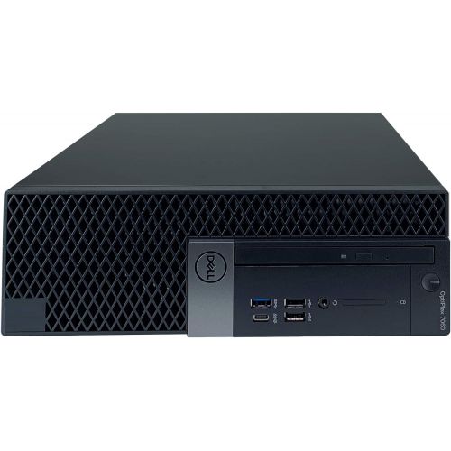 델 Dell OptiPlex 7060 SFF Desktop Computer, Intel 8th Gen Core i7-8700 3.2GHz (Up to 4.60GHz) 6-Core CPU, 16GB DDR4-2666MHz Memory, 512GB NVMe SSD, Windows 10 Pro