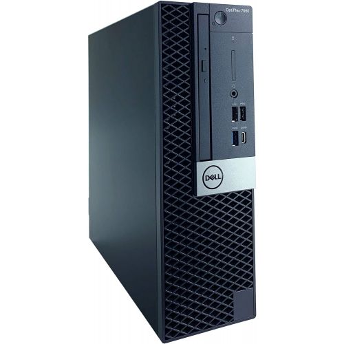 델 Dell OptiPlex 7060 SFF Desktop Computer, Intel 8th Gen Core i7-8700 3.2GHz (Up to 4.60GHz) 6-Core CPU, 16GB DDR4-2666MHz Memory, 512GB NVMe SSD, Windows 10 Pro