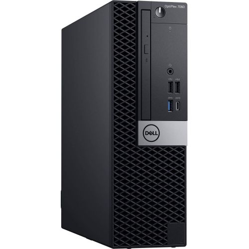 델 Dell OptiPlex 7060 SFF Desktop Computer Intel Core i7-8700 3.2GHz 6-core CPU, 16GB DDR4 Memory, 1TB NVMe SSD, Windows 10 Pro