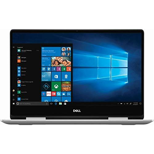 델 Dell Inspiron 13 2-in-1 7386-13.3 FHD Touch - i5-8265U - 8GB - 256GB SSD - Silver, Model:dell i7386-5038slv-pus