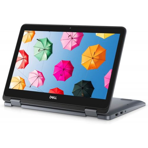 델 Dell Inspiron 11 3195, 2 in 1, 7th Gen AMD A9-9420e W/ Radeon R5 Graphics, 4GB DDR4 2666MHz RAM, 64GB HD, 11.6 HD (1366 X 768) LED-Backlit Touch Display (i3195-A525GRY-PUS)