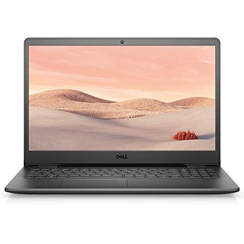 델 Dell Inspiron 15 3000 Laptop (2021 Latest Model), 15.6 HD Display, Intel N4020 Dual Core Processor, 8GB RAM, 256GB SSD, Webcam, HDMI, Bluetooth, Wi Fi, Black, Windows 10