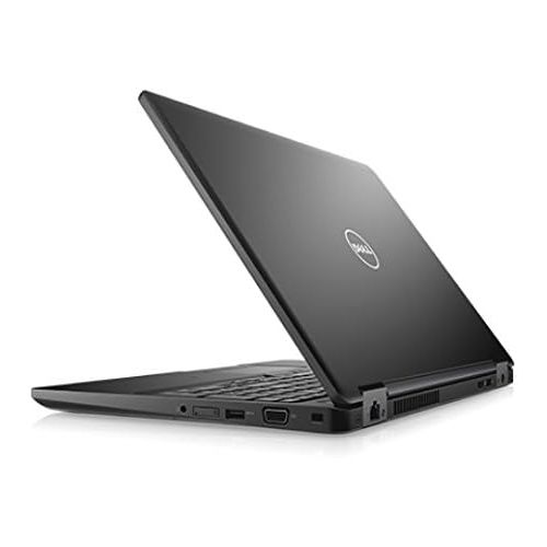 델 Dell T6YG7 Latitude 5580 Laptop, 15.6 FHD, Intel Core i5 7300U, 8GB DDR4, 500GB Hard Drive, Windows 10 Pro,Black