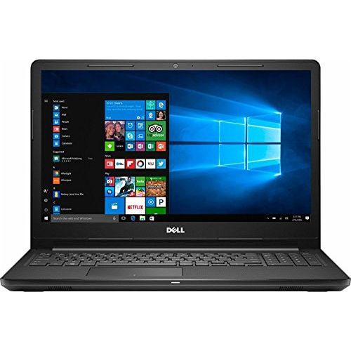 델 Newest Dell Inspiron 15.6 HD Touchscreen High Performance Laptop PC, Intel Core i5 7200U Processor 8GB RAM 256GB SSD HDMI WiFi NO DVD Windows 10 Black