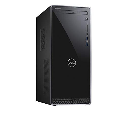 델 Dell Inspiron 3670 Desktop Computer PC, Intel 8 Cores i7 9700 Desktop Processor up to 4.7GHz, 16GB DDR4, 128GB SSD, 2TB HDD, 4GB GeForce GTX 1050Ti WiFi?Bluetooth MaxxAudio USB 3.1