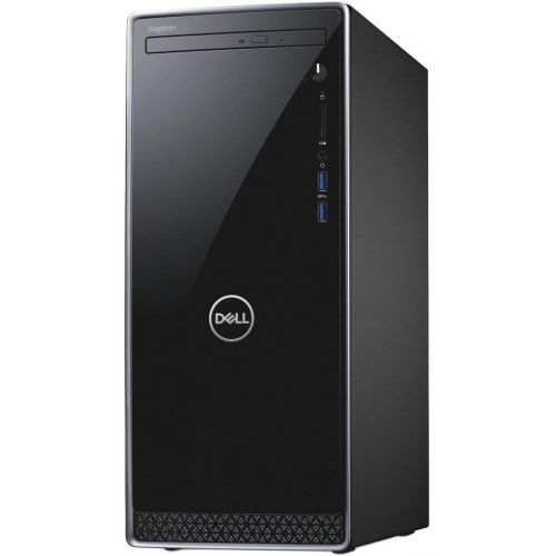 델 Dell Inspiron 3670 Desktop Computer PC, Intel 8 Cores i7 9700 Desktop Processor up to 4.7GHz, 16GB DDR4, 128GB SSD, 2TB HDD, 4GB GeForce GTX 1050Ti WiFi?Bluetooth MaxxAudio USB 3.1