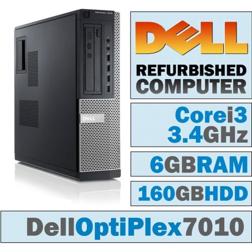 델 Dell OptiPlex 7010 DT/Core i3 3240 @ 3.4 GHz/6GB DDR3/160GB HDD/DVD RW/No OS